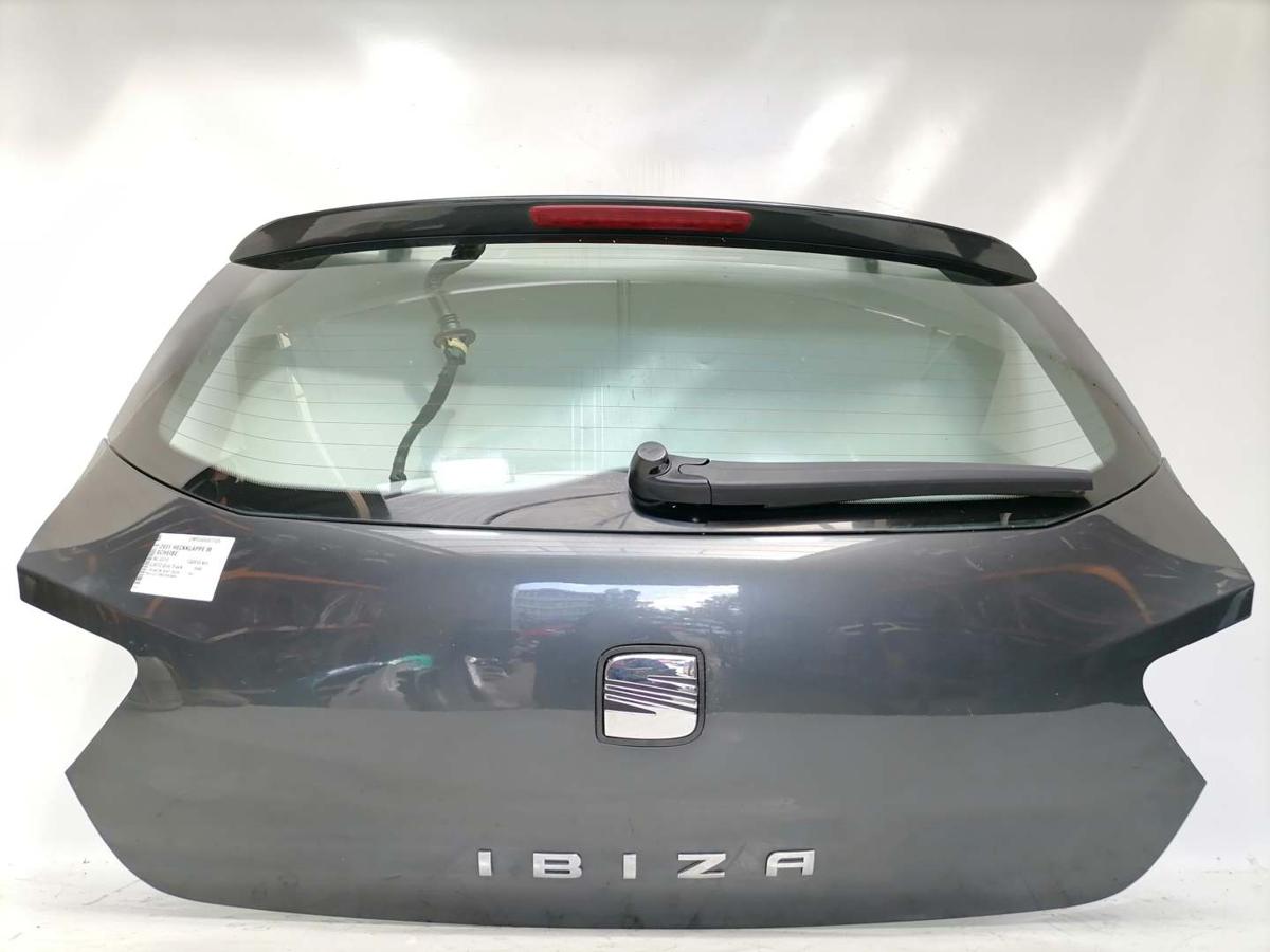 Seat Ibiza 6J original Heckklappe mit Heckscheibe LW7Z Gris Track met Bj.2010